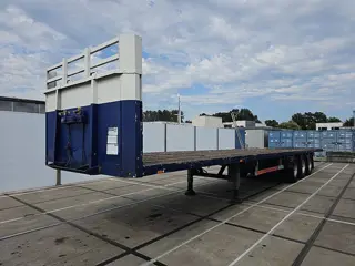 VAN HOOL 3 AXLE PLATFORM hard wood floor