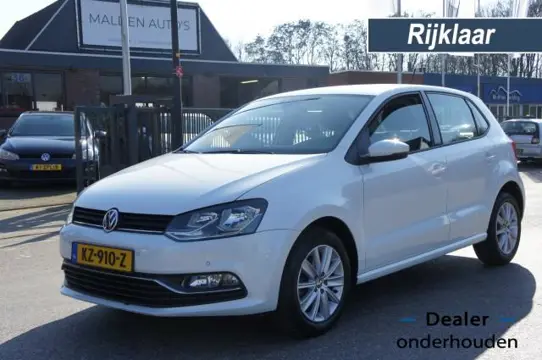 VOLKSWAGEN POLO 1.2 TSI PARELMOER WIT NAVI/PDC/CRUISE/Apple Carplay/Android Auto PERFECTE STAAT