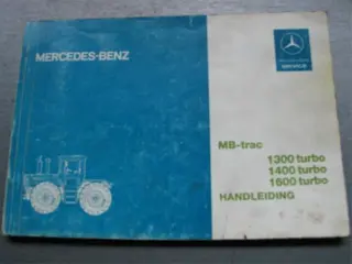 Manual MB-trac Turbo 1300/1400 / 1600T