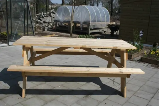 Picknicktafel Steigerhout