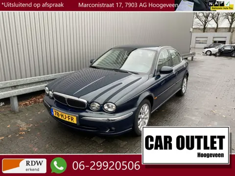 Jaguar X-Type 2.5 V6 Executive 183Dkm.NAP, AUTOMAAT, Leer, Clima, Navi, CC, PDC, Trekh, nw. APK – In