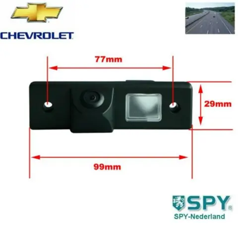 Chevrolet Cruze Copaci Sail achteruitrijcamera systeem SPY