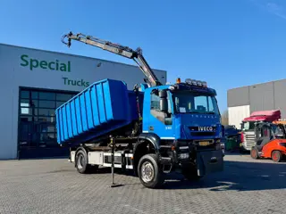 Iveco Trakker 190T33 4x4 EEV / Hiab Hooklift XR10S4150 / Hiab 088 B-2 HIDUO