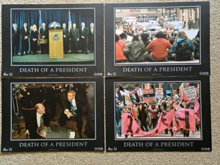 DEATH OF A PRESIDENT lobbycard set.