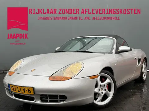 Porsche Boxster S BWJ 2001 3.2 253 PK Tiptronic AUTOMAAT | STOELVERW. | CLIMA | CAMERA | CARPLAY + A