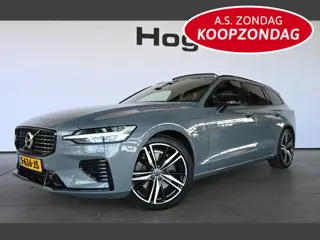 Volvo V60 2.0 T8 Plug-in hybrid AWD Plus Bright Panoramdak Stoelverwarming Carplay Led Adaptieve Cru