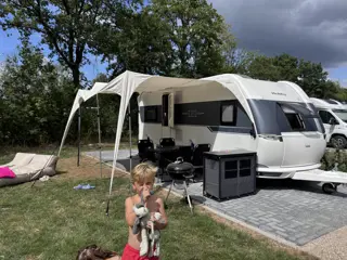Hobby 540 ufe Excellent de luxe Caravan (mover / voortent )