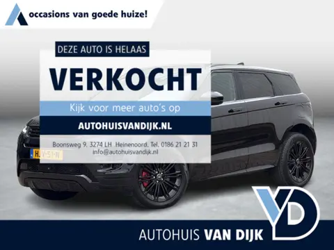 Land Rover Range Rover Evoque 1.5 P270e SE Dynamic | NL-auto 1e eig. / Pano-schuifdak / Blackpack