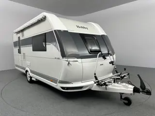 Hobby De Luxe 460 SFF Queensbed Mover Zakluifel Dakairco
