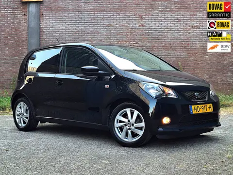 Seat Mii 1.0 Sport Connect, Airco, Navi, PDC achter, Cruise, Lichtmetalen Velgen, Privacy Glass.