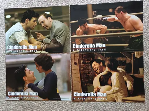 CINDERELLA MAN lobbycard set.