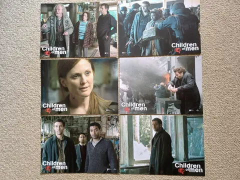 CHILDREN OF MEN lobbycard set.