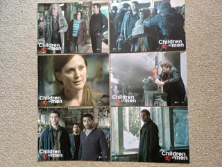 CHILDREN OF MEN lobbycard set.