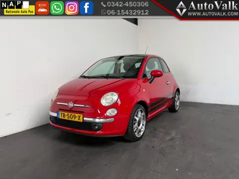 Fiat 500 1.2 Lounge. Pano. Airco! (bj 2011)