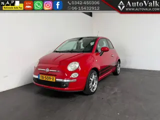 Fiat 500 1.2 Lounge. Pano. Airco! (bj 2011)