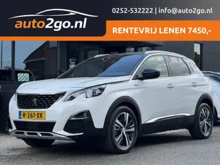 Peugeot 3008 1.6 PURETECH GT LINE AUT8 PANODAK SPORTLEDER 19 INCH-LMV NAVI CAMERA LED PDC