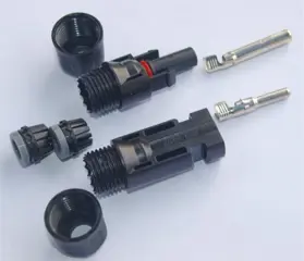 MC4 zonnepaneel connectors stekkers set male + female