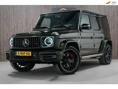 Mercedes-Benz G-klasse 63 G63 Olive Green BTW Panodak BURMESTER STOELKOELING