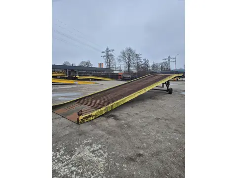 Van genderen 12ton laadbrug/loadingramp/verladerämpe