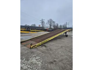 Van genderen 12ton laadbrug/loadingramp/verladerämpe