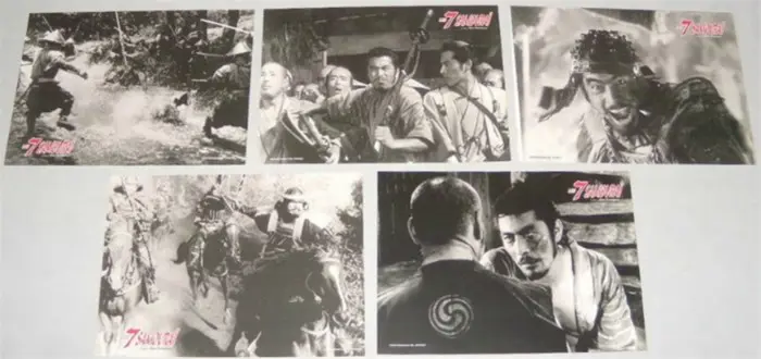 THE 7 SAMURAI filmfotoset.