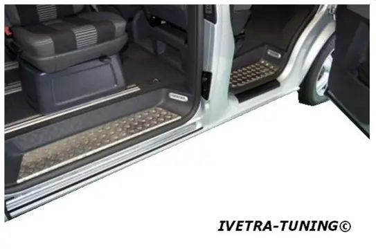 **IVETRA-TUNING** Instaplijsten Traanplaat Renault Trafic