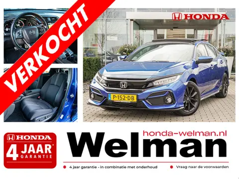 Honda Civic 1.0i VTEC EXECUTIVE SPORTPACK - AUTOMAAT - PANORAMADAK - TREKHAAK - SPOILER