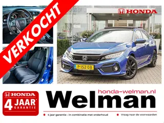 Honda Civic 1.0i VTEC EXECUTIVE SPORTPACK - AUTOMAAT - PANORAMADAK - TREKHAAK - SPOILER