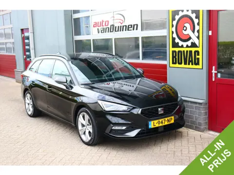SEAT Leon Sportstourer 1.5 eTSI FR Business Intense O.a: Adaptive cruise, Elektr. achterklep, Carpla