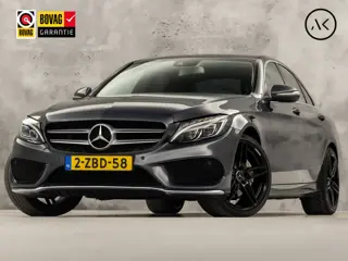 Mercedes-Benz C-Klasse 180 AMG Sport 156Pk Automaat (NAVIGATIE, LEDER, GETINT GLAS, ELEK SPORTSTOELE