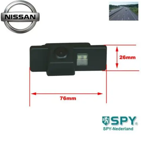 Nissan Qashqai X-trail achteruitrijcamera systeem SPY
