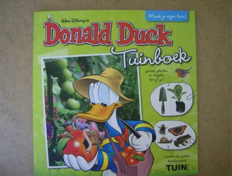 Donald duck tuinboek