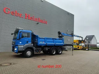 MAN TGS 26.480 6x4 Meiller 3 Seitenkipper Penz 20LP+8.50R