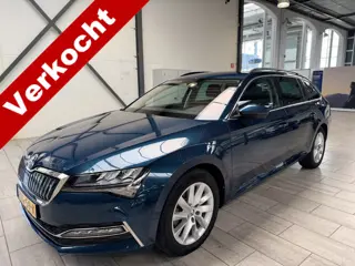 Škoda Superb Combi 1.4 TSI iV 218PK Business Edition Plus | Trekhaak | Elekr. verstelbare memory sea