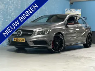 Mercedes-Benz A-Klasse AMG 45 4MATIC AMG SPORT / LEER / LMV /470pk Auto rijd goed
