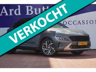 Hyundai Kona 1.6 GDI HEV Premium= orig/NL+Led+Volleder+Krell-Sound+stoel&stuur-verw+ventilatie+Vitru