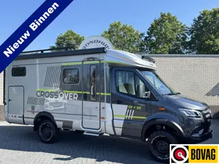 Hymer ML-T 570 4X4 CROSSOVER 190 pk AUTOMAAT 9-Traps Euro6 Mercedes-Benz **Enkele lengtebedden/Bomvo
