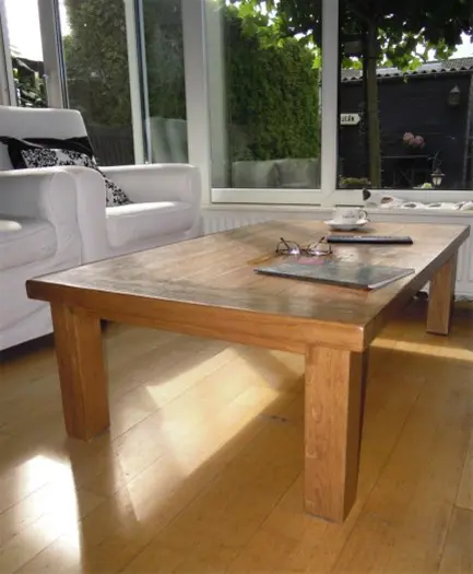 Eiken salontafel