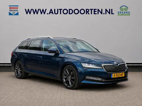 Skoda Superb Combi 2.0 TDI DSG Laurin Klement|Leder|Massage|Adaptief|Carplay