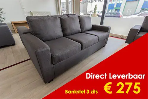 3 zits bankstel - Direct leverbaar vanuit voorraad!