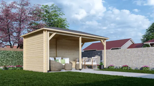 NIEUW Overkapping Paviljoen P3050