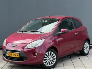 Ford Ka BWJ 2011 | 1.2 70PK Titanium X | AIRCO | RADIO/CD-MP3 | LICHTMETAAL | EL PAKKET | DONKER GLA