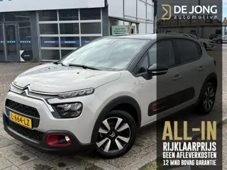 Citroen C3 1.2 PureTech C-Series ALL-INRIJKLAARPRIJS/Navi/Apple carplay/Duo-Tone/Parkeersensoren