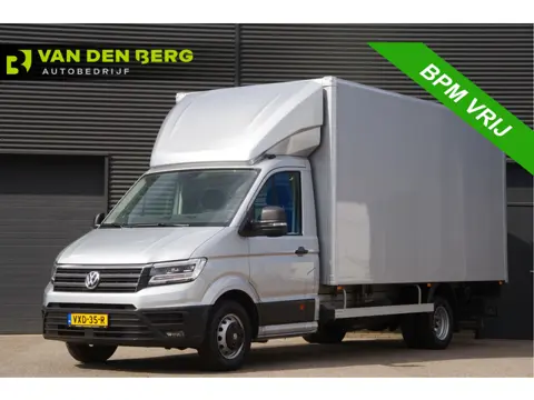 Volkswagen Crafter 35 2.0 TDI N1! DUBBELLUCHT BAKWAGEN, 1000KG LAADKLEP, 164PK AUT. LED, GEVEERDE ST