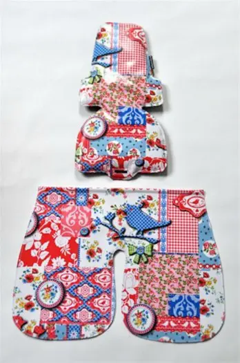 Hippe bekleding voor bobike mini 'Birds'