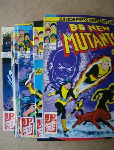 13 comics new mutants