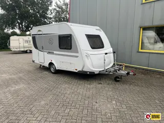 Knaus Sport 400 LB Luifel, fietsenrek