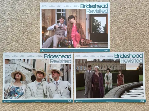 BRIDESHEAD REVISITED lobbycard set.