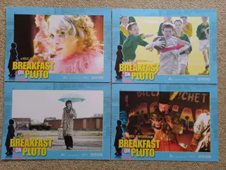 BREAKFAST ON PLUTO lobbycard set.