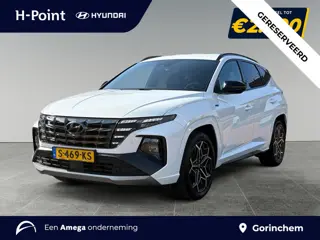 Hyundai Tucson N Line 1.6 T-GDI HEV 230pk | TREKHAAK | 360° CAMERA | STOELVERW. V + A | STOELVERKOEL